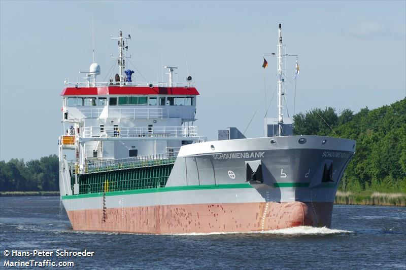 schouwenbank (General Cargo Ship) - IMO 9361732, MMSI 245594000, Call Sign PETT under the flag of Netherlands