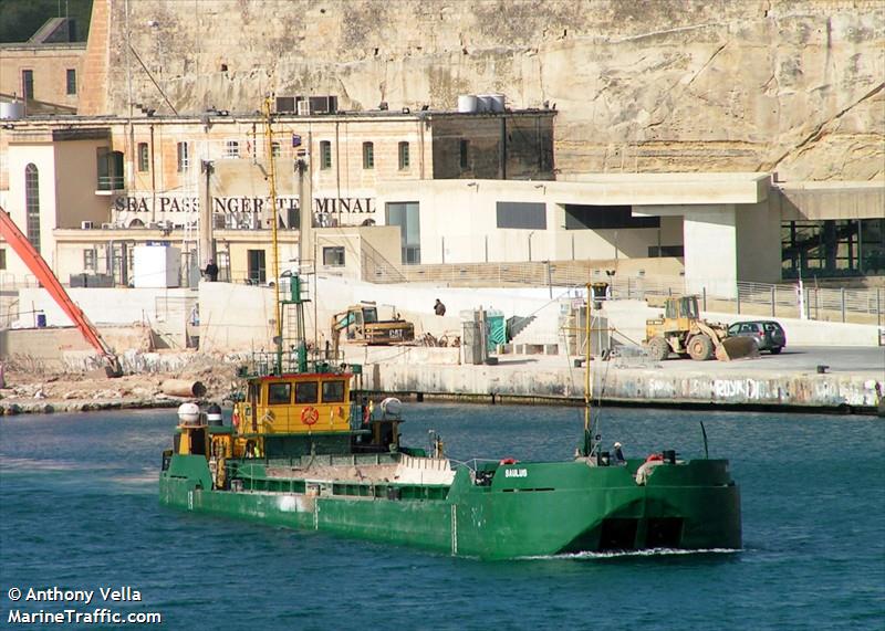 saulus (Motor Hopper) - IMO 8899122, MMSI 256269000, Call Sign 9HPC8 under the flag of Malta