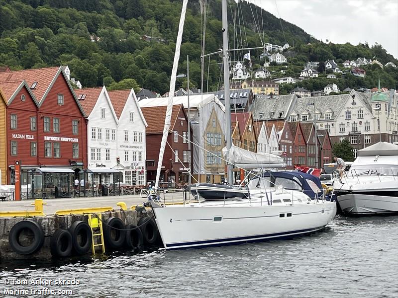 vindleik (Pleasure craft) - IMO , MMSI 257937290, Call Sign LE7872 under the flag of Norway