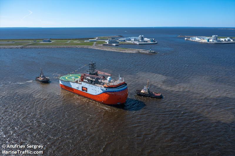 severniy polus (Research Vessel) - IMO 9884198, MMSI 273295970, Call Sign UBQW2 under the flag of Russia