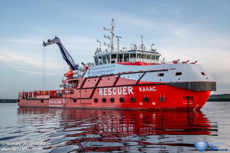 kalas (Salvage Ship) - IMO 9797589, MMSI 273458980, Call Sign UBVS4 under the flag of Russia