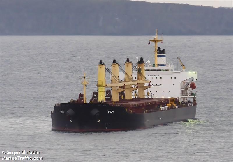 erin (Bulk Carrier) - IMO 9169330, MMSI 352001427, Call Sign 3E2666 under the flag of Panama