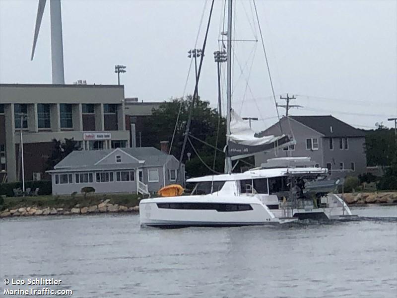 lucky (Sailing vessel) - IMO , MMSI 368251070, Call Sign WDM9263 under the flag of United States (USA)
