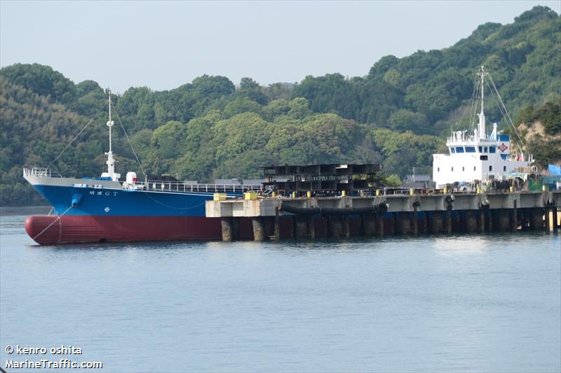 meiun gt (General Cargo Ship) - IMO 9957919, MMSI 431019138, Call Sign JD5114 under the flag of Japan