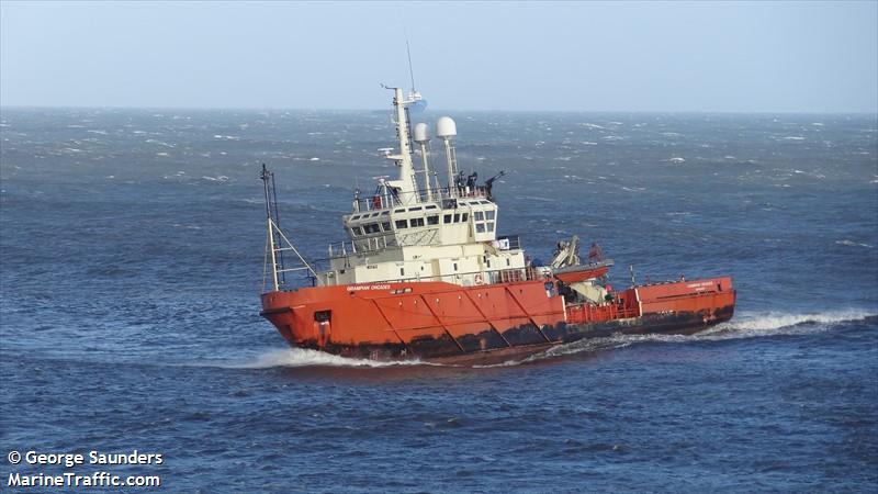 orcades (Standby Safety Vessel) - IMO 8900256, MMSI 621819071, Call Sign J2JN under the flag of Djibouti