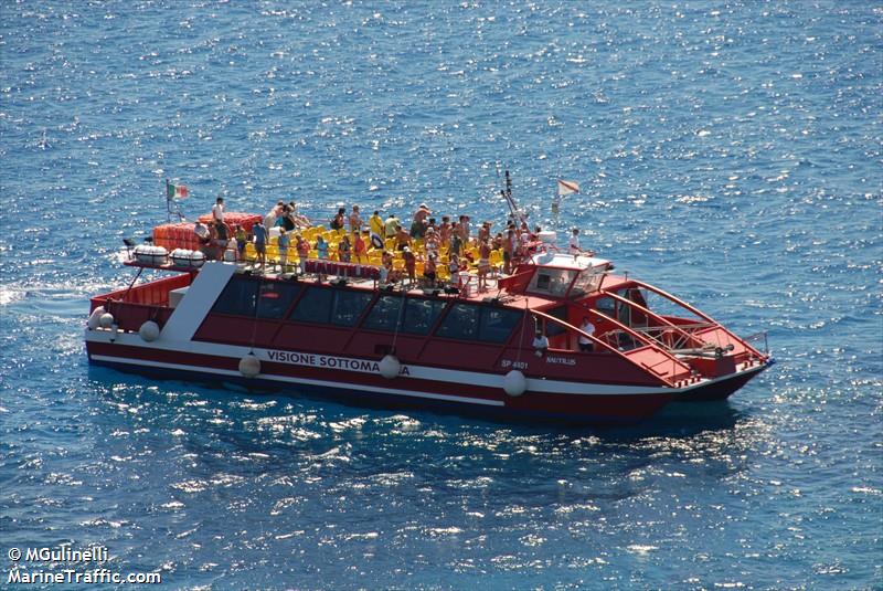 nautilus (Passenger ship) - IMO , MMSI 247205700, Call Sign ISPC under the flag of Italy