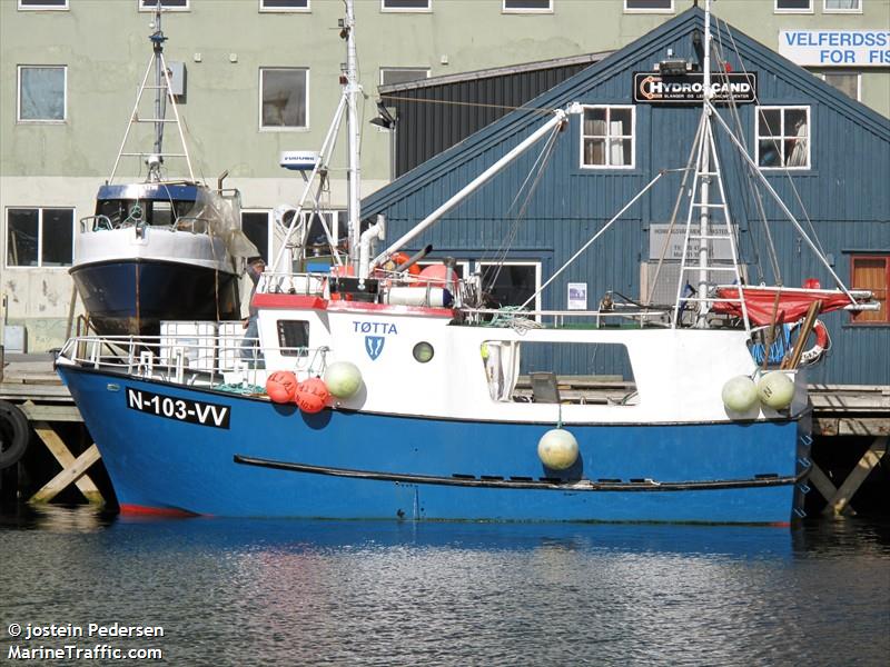 totta (Fishing vessel) - IMO , MMSI 257418600, Call Sign LM2471 under the flag of Norway