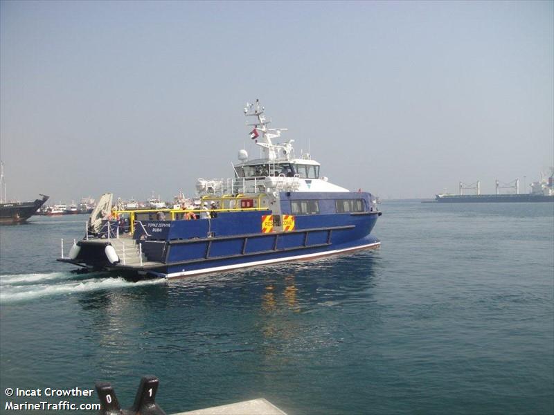 topaz zephyr (Offshore Tug/Supply Ship) - IMO 9628477, MMSI 273386660, Call Sign UBTO3 under the flag of Russia