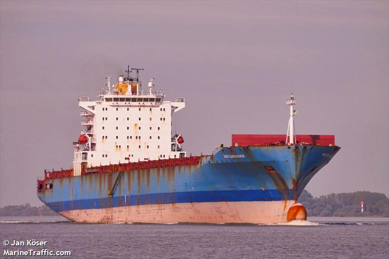 msc barbados (Container Ship) - IMO 9289544, MMSI 352001367, Call Sign 3E2125 under the flag of Panama