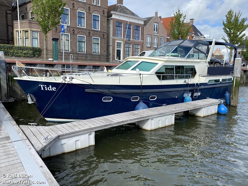 tide (Pleasure craft) - IMO , MMSI 211857770, Call Sign DA6167 under the flag of Germany