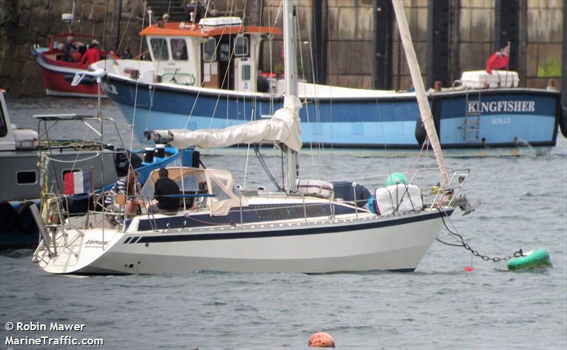 janus (Sailing vessel) - IMO , MMSI 227017360, Call Sign FGG4714 under the flag of France
