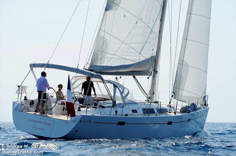 la grande dame (Pleasure craft) - IMO , MMSI 228091060, Call Sign FAJ3469 under the flag of France