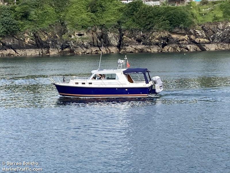 perla (Pleasure craft) - IMO , MMSI 232013999, Call Sign MCPV5 under the flag of United Kingdom (UK)