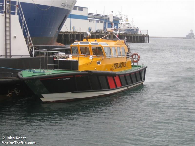 culverwell (Pilot) - IMO , MMSI 235058861, Call Sign 2ADQ6 under the flag of United Kingdom (UK)