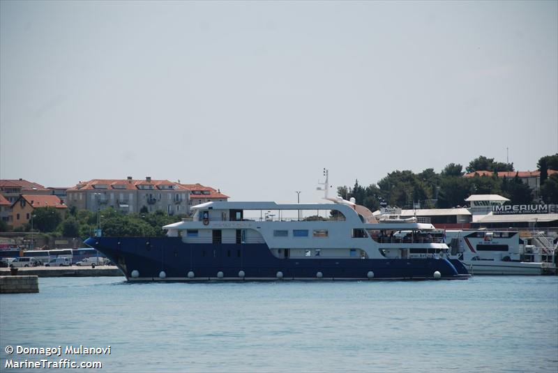 princess eleganza (Passenger Ship) - IMO 9776676, MMSI 238043240, Call Sign 9A2481 under the flag of Croatia