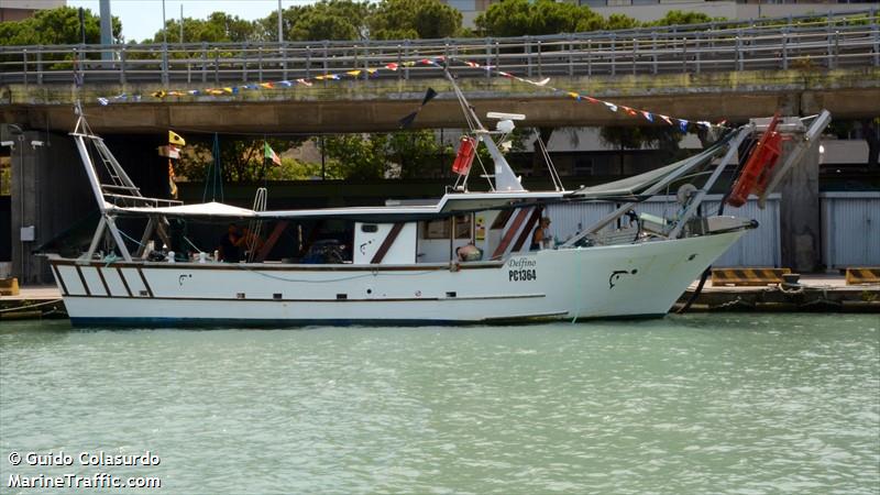 delfino (Fishing vessel) - IMO , MMSI 247101090, Call Sign IUYD under the flag of Italy