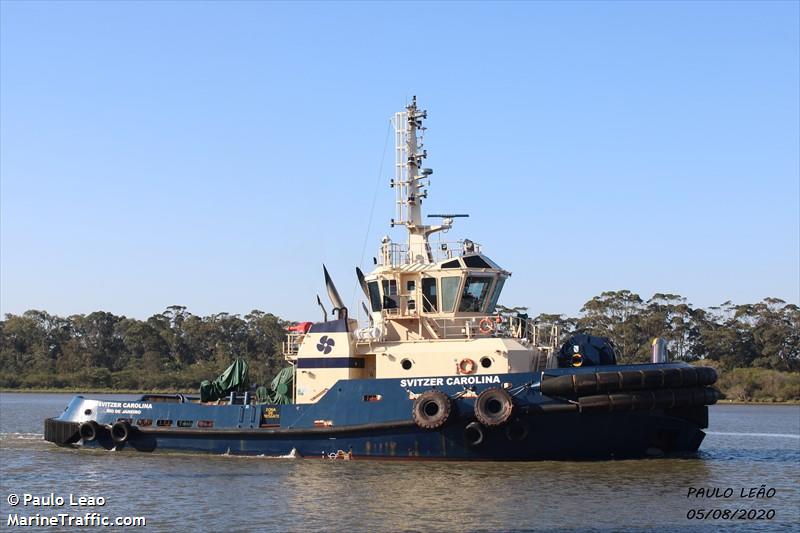 svitzer carolina (Tug) - IMO 9727730, MMSI 710030680, Call Sign PV2978 under the flag of Brazil