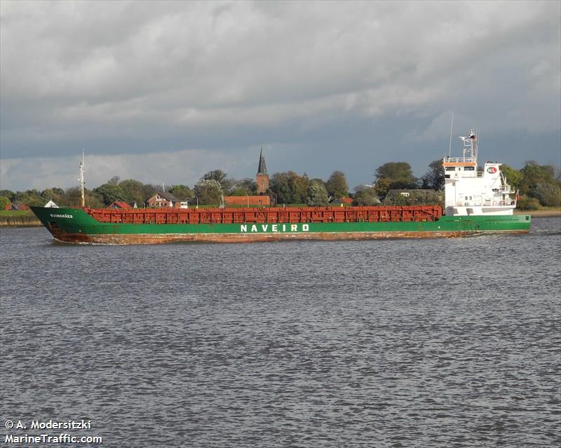 sider london (General Cargo Ship) - IMO 9528706, MMSI 255802770, Call Sign CQPP under the flag of Madeira