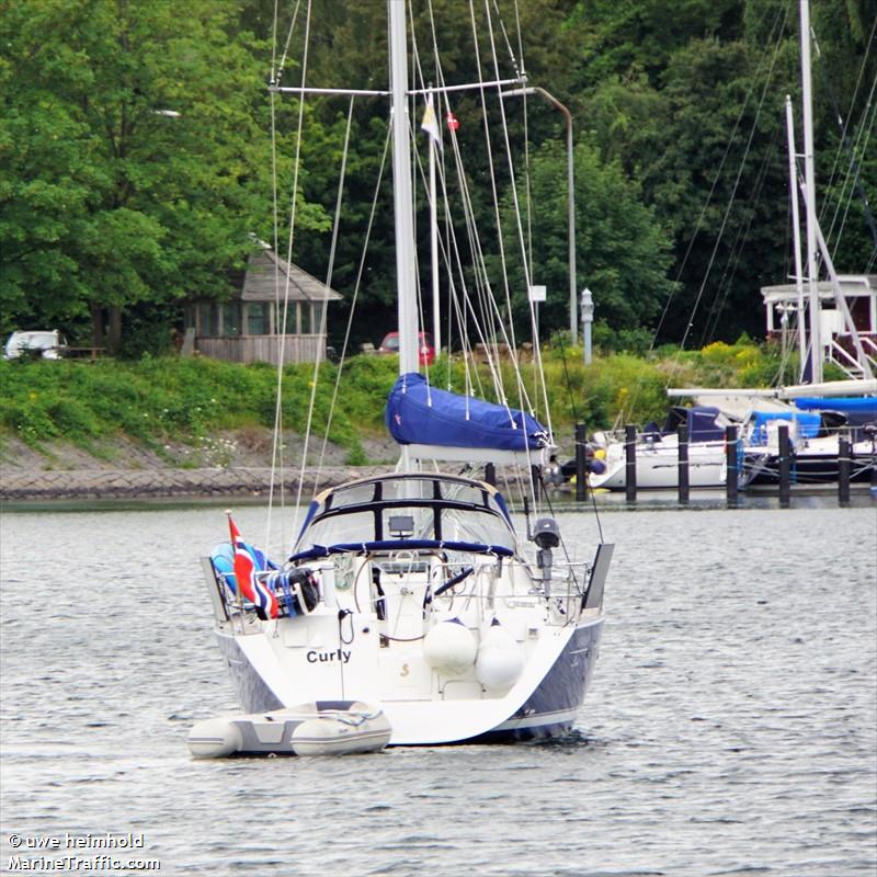 curly (Sailing vessel) - IMO , MMSI 257590670, Call Sign LD9861 under the flag of Norway