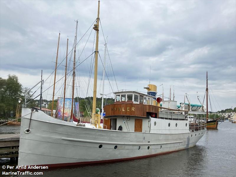 ds hvaler (Passenger ship) - IMO , MMSI 258006540, Call Sign LEDP under the flag of Norway