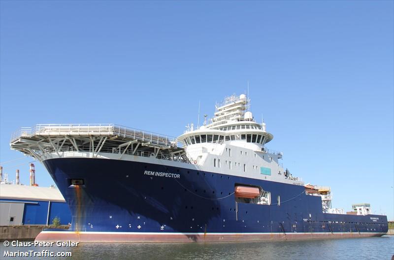 rem inspector (Work/Repair Vessel) - IMO 9662083, MMSI 416008683, Call Sign BR4583 under the flag of Taiwan