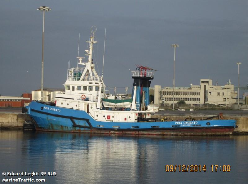 pina onorato (Tug) - IMO 8424733, MMSI 247315000, Call Sign IJBZ under the flag of Italy