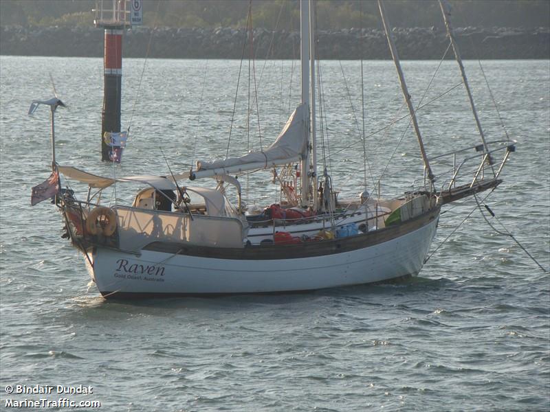 raven song (Sailing vessel) - IMO , MMSI 503087190, Call Sign AKE101N under the flag of Australia