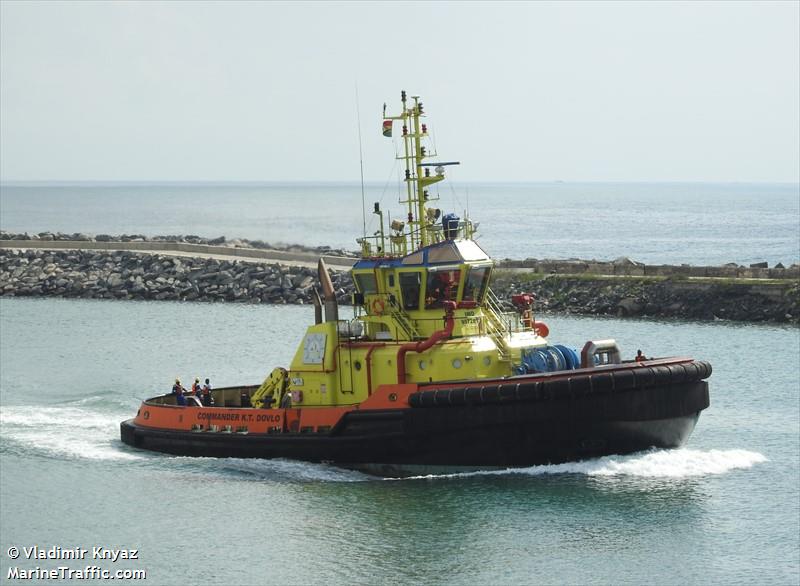 commander kt dovlo (Tug) - IMO 9872810, MMSI 667001707, Call Sign 9LU2510 under the flag of Sierra Leone