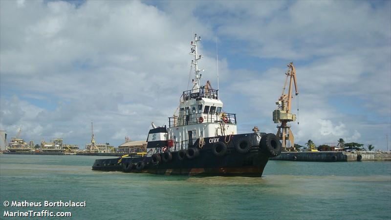 onix (Tug) - IMO 9054444, MMSI 710013430, Call Sign PQ6135 under the flag of Brazil