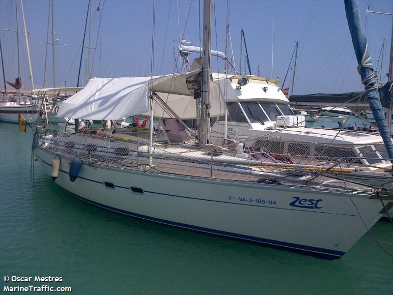 zest (Sailing vessel) - IMO , MMSI 205230230, Call Sign OP2302 under the flag of Belgium
