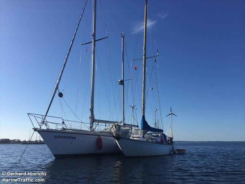 haischa (Sailing vessel) - IMO , MMSI 211615930, Call Sign DH8790 under the flag of Germany