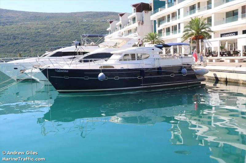 valentina (Pleasure craft) - IMO , MMSI 232015608, Call Sign MDCQ7 under the flag of United Kingdom (UK)