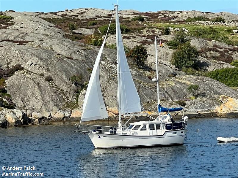 coolin (Pleasure craft) - IMO , MMSI 265734460, Call Sign SD5442 under the flag of Sweden