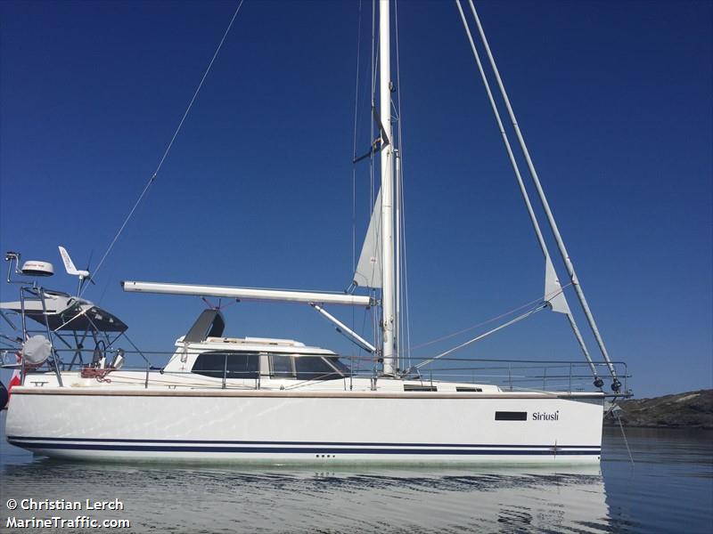 siriusli (Sailing vessel) - IMO , MMSI 269112800, Call Sign HBY5332 under the flag of Switzerland