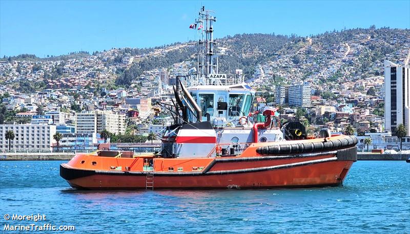 azapa (Tug) - IMO 9892872, MMSI 725004375, Call Sign CA8793 under the flag of Chile