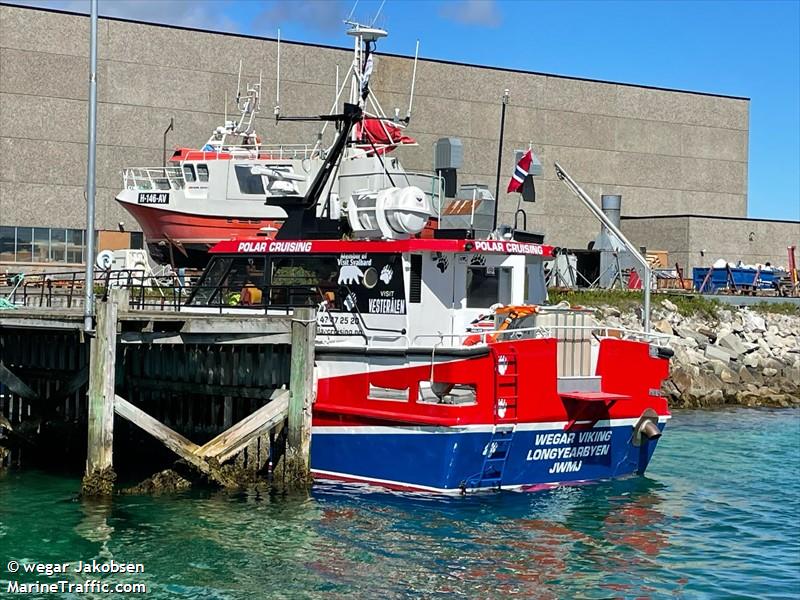 wegar viking (HSC) - IMO , MMSI 257359400, Call Sign JWMJ under the flag of Norway