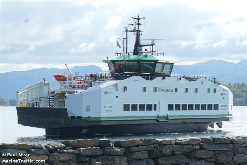 ryfylke (Passenger/Ro-Ro Cargo Ship) - IMO 9921946, MMSI 258021190, Call Sign LGNN under the flag of Norway