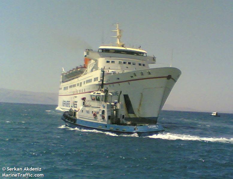 cesme-1 (Towing vessel) - IMO , MMSI 271040788, Call Sign TCA2612 under the flag of Turkey
