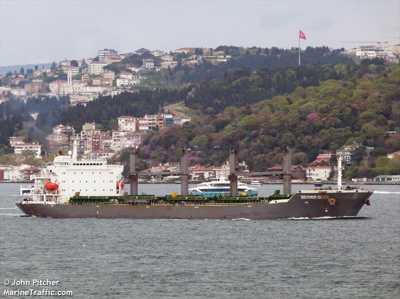 zeynep c (Bulk Carrier) - IMO 9232151, MMSI 271050213, Call Sign TCA7015 under the flag of Turkey