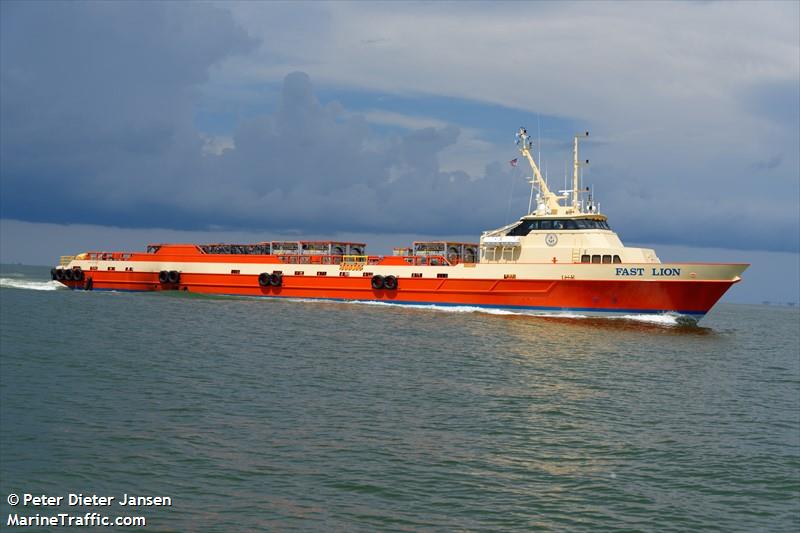 fast lion (Offshore Tug/Supply Ship) - IMO 9772967, MMSI 367771970, Call Sign WDJ3848 under the flag of United States (USA)