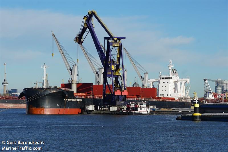 etg southern cross (Bulk Carrier) - IMO 9888015, MMSI 563157900, Call Sign 9V8059 under the flag of Singapore