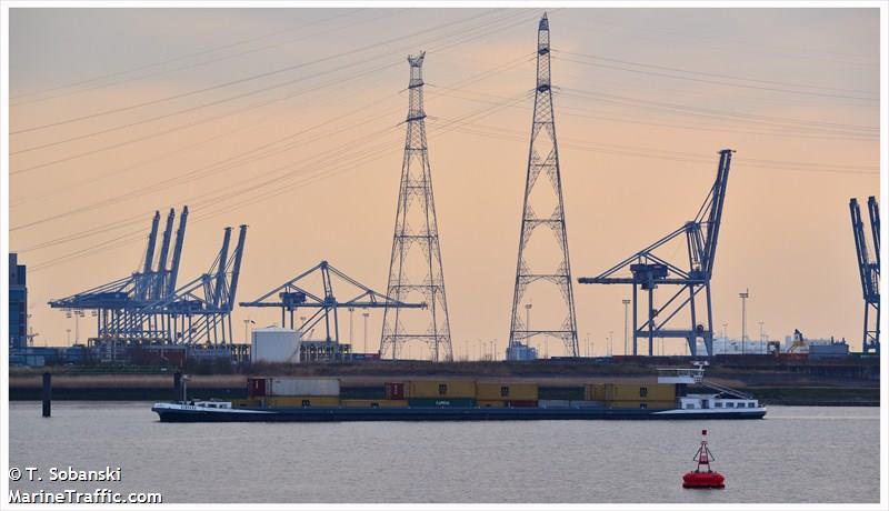 nirvana (Cargo ship) - IMO , MMSI 205406890, Call Sign OT4068 under the flag of Belgium