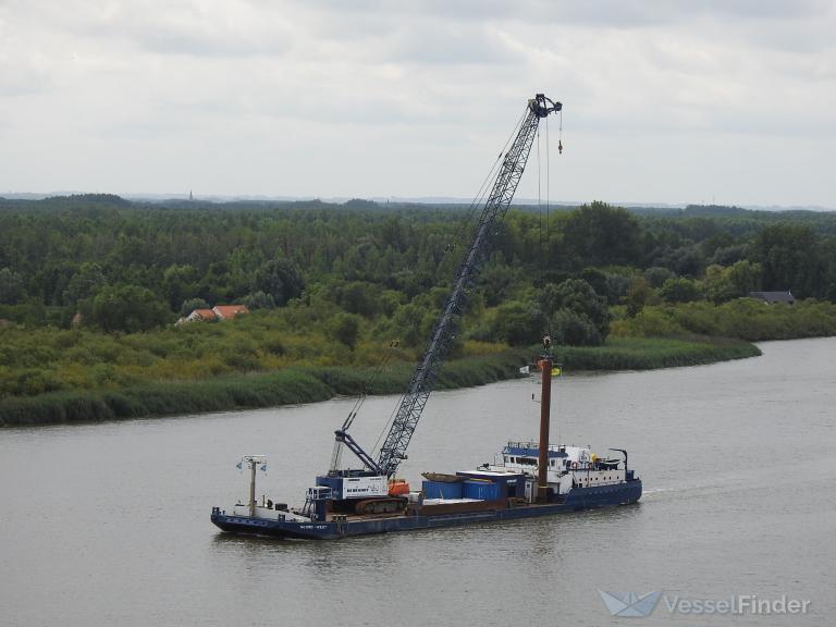 noord-west (Deck Cargo Ship) - IMO 8403428, MMSI 205527490, Call Sign OT5274 under the flag of Belgium