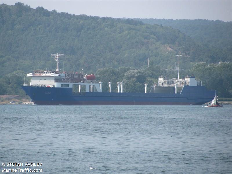 varna (Ro-Ro Cargo Ship) - IMO 9120384, MMSI 207136000, Call Sign LZFZ under the flag of Bulgaria