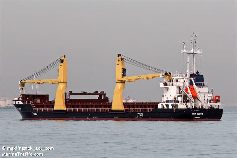 msm douro (General Cargo Ship) - IMO 9519028, MMSI 209714000, Call Sign 5BNJ3 under the flag of Cyprus