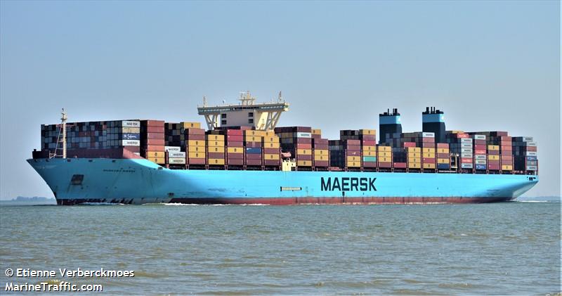 munkebo maersk (Container Ship) - IMO 9632117, MMSI 219021000, Call Sign OWUQ2 under the flag of Denmark