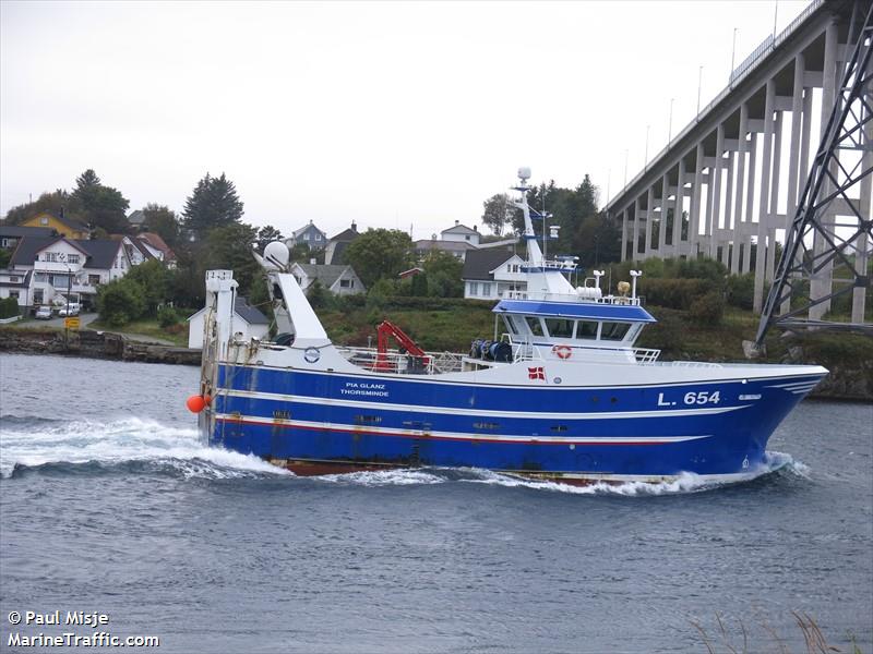 pia glanz (Fishing Vessel) - IMO 9826809, MMSI 219025986, Call Sign OXQR under the flag of Denmark