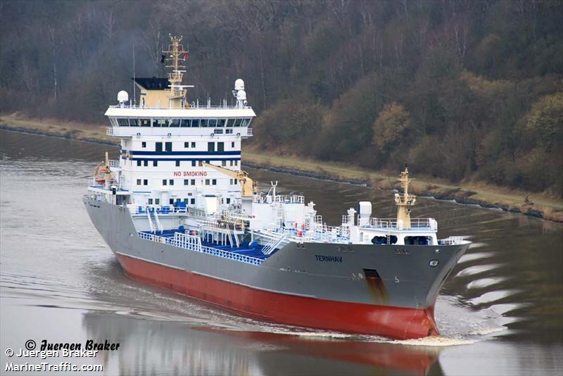 ternhav (Chemical/Oil Products Tanker) - IMO 9232955, MMSI 219082000, Call Sign OWIR2 under the flag of Denmark