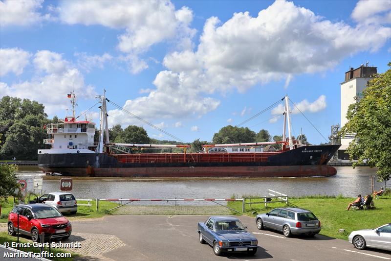 marianne danica (General Cargo Ship) - IMO 9006241, MMSI 219544000, Call Sign OWWO 2 under the flag of Denmark