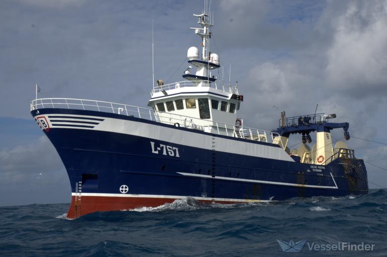 l757 aaltje postma (Fishing vessel) - IMO , MMSI 219853000, Call Sign OZXH under the flag of Denmark